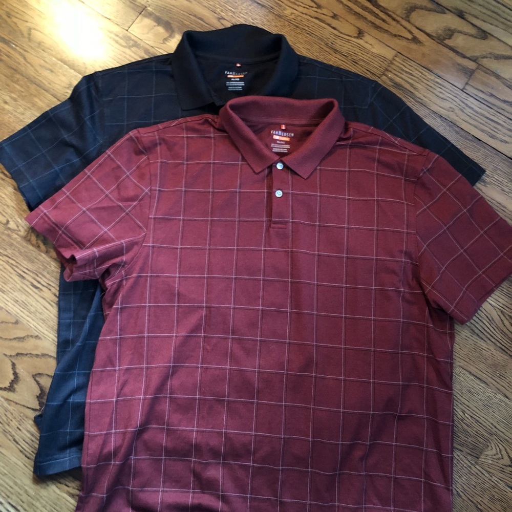 NWOT Van Heusen polos